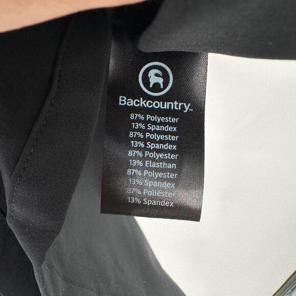 Backcountry Black On the Go Athletic Dress size S Women's Racerback Zip Pockets - Picture 7 of 10